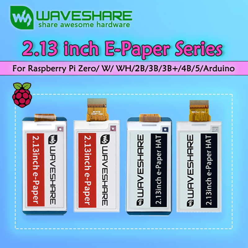 Display Epaper 2.9 - Display E-Paper E-Ink da 2,13 Pollici