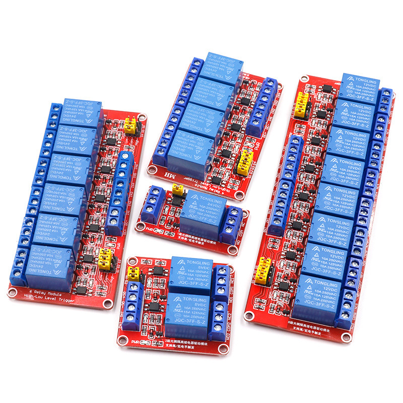 Modulo relè a 1/2/4/8 canali 5 - Relay 8 Channel Board recensione e prezzo