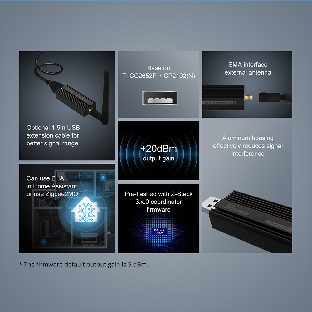 SONOFF Gateway Zigbee 3.0 ZBDo - Zigbee Coordinator Stick recensione e prezzo